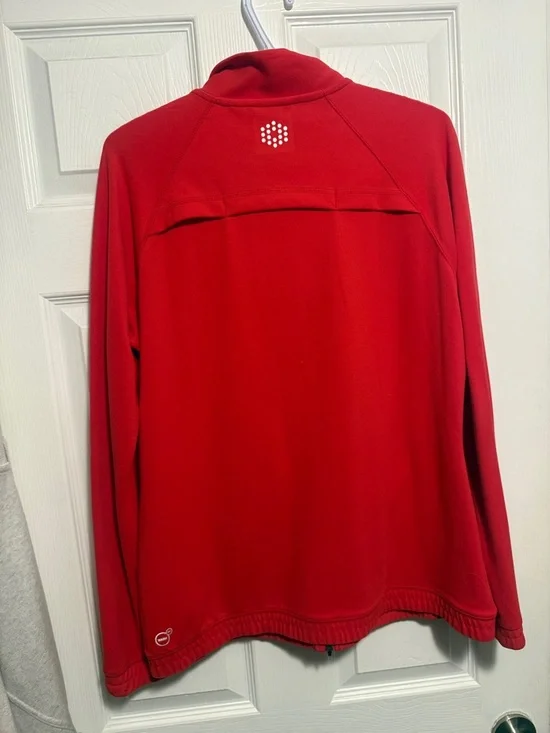 Puma Red Full-Zip Track Jacket - Picture 7 of 10